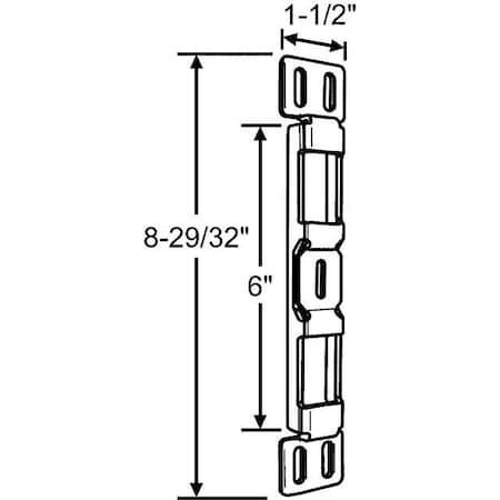 Strybuc STAMPED STRIKE FOR 2PT LOCK 12-347W